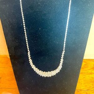 Crystal glamour rhinestone necklace